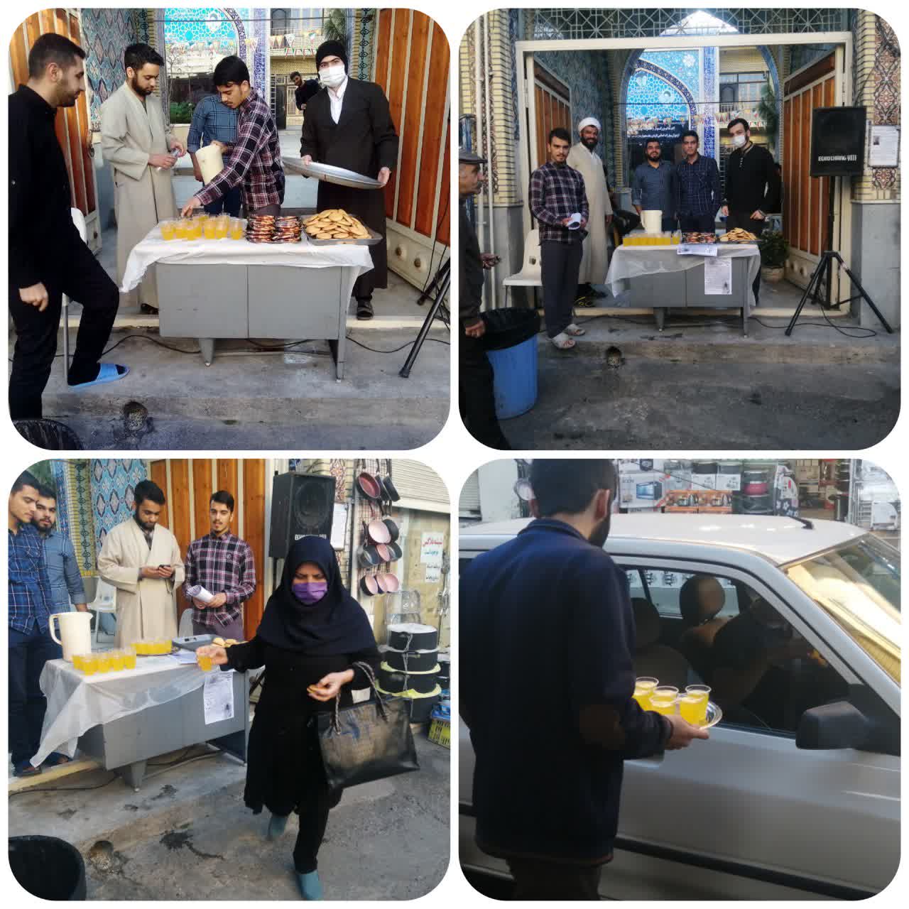 ایستگاه صلواتی حوزه علمیه امام صادق علیه السلام گرگان به مناسبت گرامیداشت سالروز قدوم مبارک امام حسن عسکری علیه‌السلام به گرگان